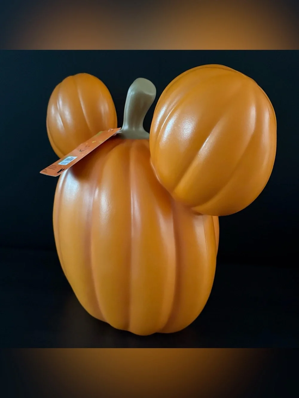 NEW Disney Mickey Mouse Light Up Pumpkin Blow Mold Halloween Fall Decor